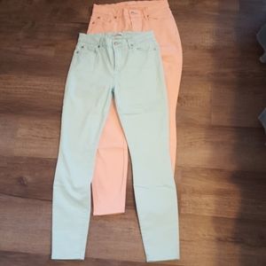 2 pairs of NWOT "7 for all mankind" jeans
